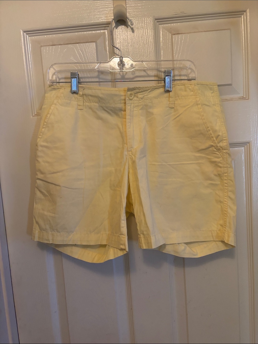 Eddie Bauer Women’s Classic Cotton Shorts - Light Yellow